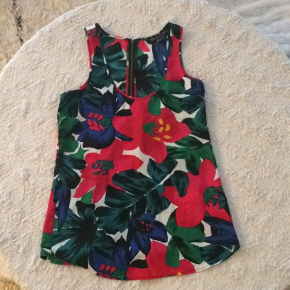 A/X Armani Exchange Tops - Tropical print AX tank